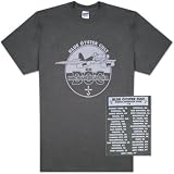Blue Oyster Cult - 78 North American Tour Specialty Products T-Shirt, L - Grey