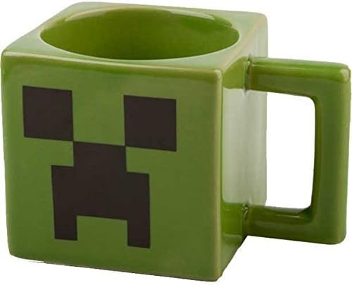 Minecraft Creeper Face Ceramic Mug