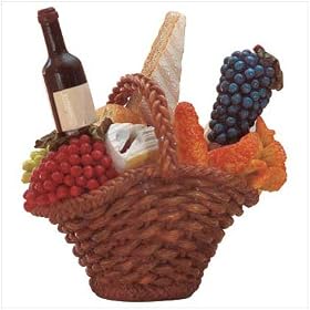 Wine-Cheese Spreaders and Basket Set - Style 34845 by Gift Warehouse