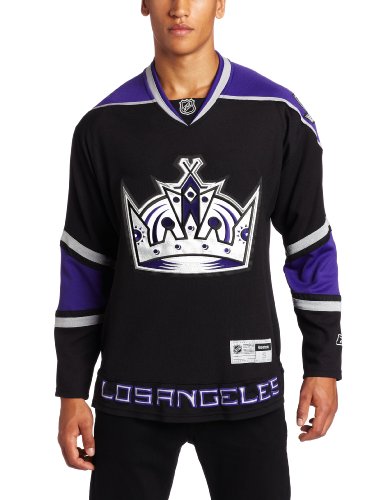 NHL Los Angeles Kings Premier Jersey (Purple, X-Large)