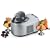 Magimix Gelata Chef ice cream maker in satin steel finish