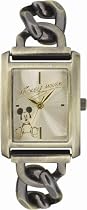 Disney Midsize Mickey Mouse Antique Signature Watch #MC2141