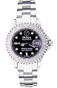 DIMA - Platinum Series Pitch Black Dial 25 Jewel Automatic Watch Ladies