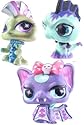 Littlest Pet Shop Series 1 Set of 3 Extreme Pets (Bat, Caterpillar and Iguana)