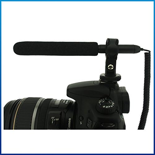 The Roxant Pro Video Mic is a superior broadcast quality stereo condenser microphone that includes a precision shock mount and low noise windscreen. Enjoy crystal clear premium sound with this beautifully crafted, compact, versatile shotgun microphone. Our high performance, broadcast quality condenser video mic is a gem of engineering, perfect for interviews, film shoots, promo videos and studio recording. This full-featured videomic is an amazing value for filmmakers on a budget. High-end audio performance at an extremely affordable price.