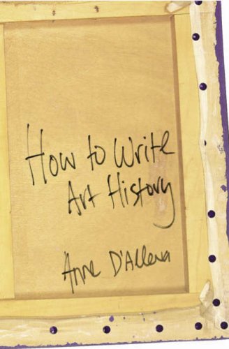 How to Write Art History