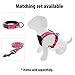 Pawtitas 6 FT Padded Dog Leash with Comfortable Neoprene Padding Handle - Pink Lead | Medium Reflective Dog Leash with Highly Reflective Band Perfect for Medium and Large Dogs and Puppies.