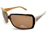 Lacoste - New LACOSTE LA12610 LA 12610 BR Sunglasses Brown Lens Black/Brown Frame Size:60-15-120