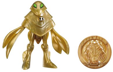 Ben 10 Ultimate Alien Gold 10cm AmpFibian