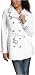 Miss Sixty Women's Double Breasted Patent Trim Trench