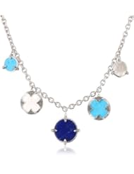 Judith Jack "Coins" Sterling Silver, Marcasite and Multi-Coin Drop Pendant Necklace, 18"