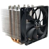 Scythe NINJA 2 Heatpipe Copper CPU Cooler for Intel Socket LGA775/T, 478 and AMD Socket 939, 940, AM2, AM2+ with Ultra-Quiet Slip Stream Fan: SCNJ-2000 (Retail)