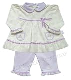 Lily Valley Baby Dress and Pant Set