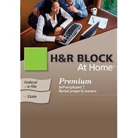 H&R Block At Home 2009 Premium Federal + State + eFile [Formerly TaxCut] [Download]