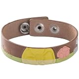 Fossil Damen-Armband Leder braun + mehrfarbig 20 cm JF86118040