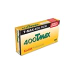Kodak 856 8214 Professional 400 Tmax Black and White Negative Film 120 (ISO 400) 5 Roll Pack