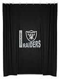 Oakland Raiders NFL Shower Curtain (72"x72")