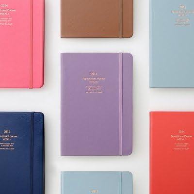 Monopoly 2014 Appointment Weekly Planner (B6 size) - Brown