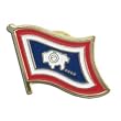 Wyoming Flag Lapel Pin
