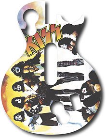 Guitar Hero Faceplate -- Kiss -- Playstation 3 and Xbox 360 (Les Paul Controller)