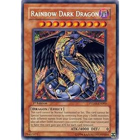 YuGiOh GX Phantom Darkness Single Card Rainbow Dark Dragon PTDN-EN003 Secret Rare