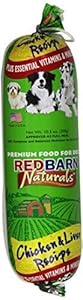 REDBARN PET PRODUCTS 416068 Redb Chicken/Liver Roll Food, Small, 10.5-Ounce (3-Pack)