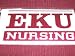 Eastern Kentucky Colonels Eku Nursing Decal