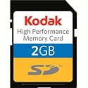 Kodak High Performance 2 GB SD Flash Memory Card