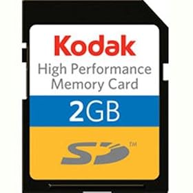 Kodak High Performance 2 GB SD Flash Memory Card
