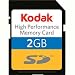 Kodak High Performance 2 GB SD Flash Memory Card