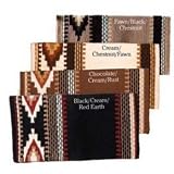 Mayatex Cowtown Wool Western Saddle Blanket Black/