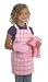 Classic Children's Pink Cooking Gift Set incl. Tea Towel, Hot Pad, Oven Mitt and Apron.