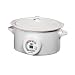 Kitchen & Housewares : Euro-Pro 5-Qt. Programmable Slow Cooker - White