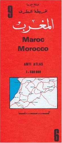 City Travel Guides Discounted  Livres : Carte routière, numéro 9 : Maroc (Anti Atlas)