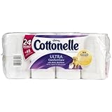 Cottonelle Ultra Comfort Care Toilet Paper, Double Roll, 24 pk