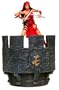 Marvel Select 2002 Special Collector Edition 6 Inch Action Figure With Highly Detailed Base Display Stand - ELEKTRA with Triple Stick, Sai, Naginata, Extra Pair of Hands and Legs