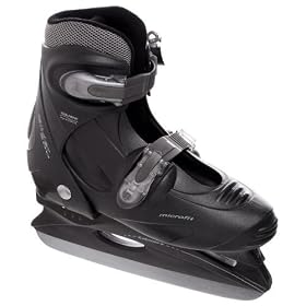 Boys' Lake Placid Glider GT 500 Ice Skates - Charcoal