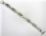 Live Love Laugh,Toggle Bracelet -Silver Tone Metal,MR CC CP