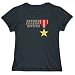 T-Shirt Womens Black RETIRED Aviation Officer Occupations