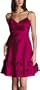 Eliza J Women's Rosette Bottom Party Dress,Fuchsia,14