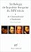 Anthologie de La Poesie Francaise Du Xixe Siecle (Saturne)