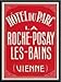 Art Poster Metal Framed Print - Hotel Du Parc La Roche-Posay Les-Bains, Vienne Luggage Label - Artist: - Poster Size: 20 X 16
