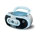 Scott SDM 10 BL Boom Box (CD-R/RW, MP3/WMA-CD, CD Audio, USB 2.0, FM-Tuner) blau