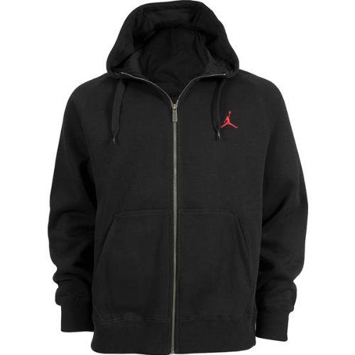 NIKE Herren Kapuzenpullover ALL DAY Full Zip, black/v red, M, 436425-011 Preisvergleich