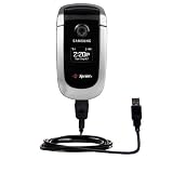 Classic Straight USB Cable for the Samsung SPH-A840 with Power Hot Sync and Charge capabilities - Gomadic Brand w/ TipExchange Technology