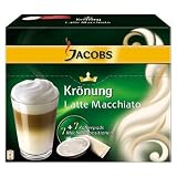Produkt-Bild: Jacobs Kr&ouml;nung Latte Macchiato Kaffee Pads (7 Kaffeepads + Topping)