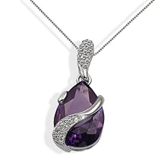 Goldmaid Damen-Collier Tropfen 925 Sterlingsilber 24 Zirkonia Fa C4307S