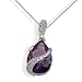 Goldmaid Damen-Collier Tropfen 925 Sterlingsilber 24 Zirkonia Fa C4307S