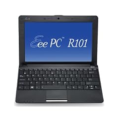 Asus EeePC R101D 25,7 cm (10,1 Zoll) Netbook (Intel Atom N455, 1,6GHz, 1GB RAM, 250GB HDD, Intel 3150, Win 7 Starter) schwarz