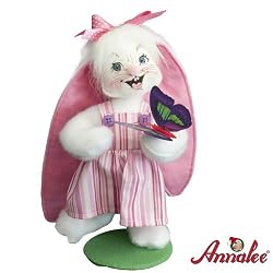 10" Easter Girl Bunny By Annalee